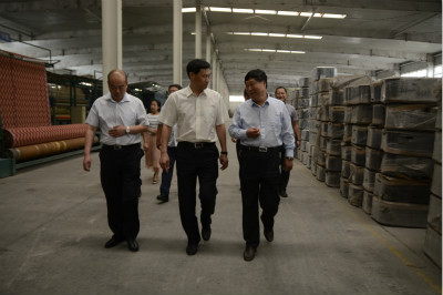鞏義市委常委、紀委書記南毅強蒞臨華德進行實地調研